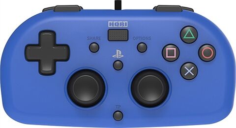 Refurbished: Hori Mini Gamepad for PS4 (Wired) - Blue Refurbished: Hori Mini Gamepad for PS4 (Wired) - Blue