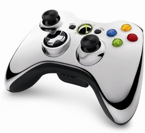 Refurbished: X360 Official Wireless Pad Chrome Silver Refurbished: X360 Official Wireless Pad Chrome Silver