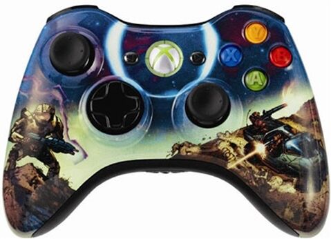 Refurbished: X360 Official Wireless Pad Halo3(No Fig) Refurbished: X360 Official Wireless Pad Halo3(No Fig)