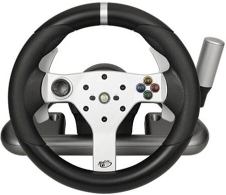 Refurbished: Mad Catz X360 Wireless Wheel (47502) with Pedals Refurbished: Mad Catz X360 Wireless Wheel (47502) with Pedals