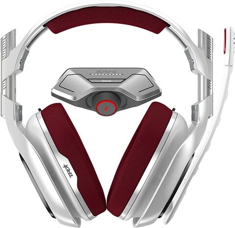 Refurbished: Astro A40 TR Headset + MixAmp M80 White/Red