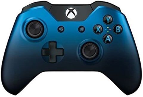 Refurbished: Official Xbox One Dusk Shadow Blue Controller Refurbished: Official Xbox One Dusk Shadow Blue Controller