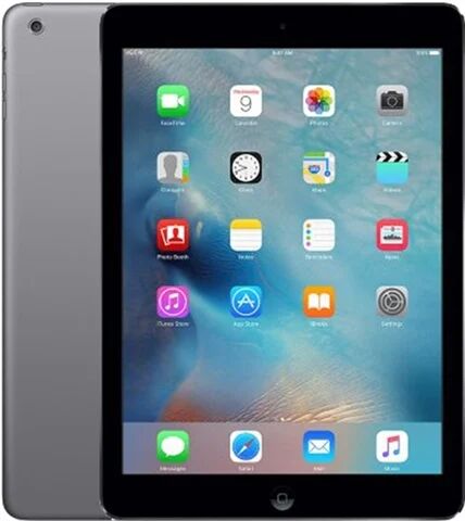 Refurbished: Apple iPad Air 1st Gen (A1474) 9.7” 32GB - Space Grey, WiFi B