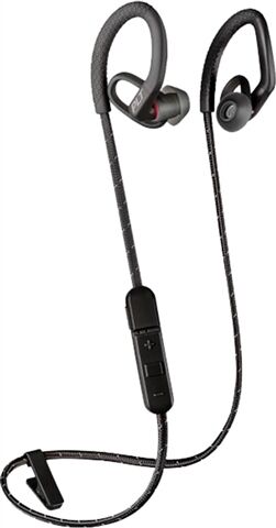 Refurbished: Plantronics Backbeat Fit 350 Wireless Sport Headset - Black/Grey, A Refurbished: Plantronics Backbeat Fit 350 Wireless Sport Headset - Black/Grey, A
