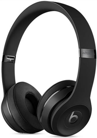 Refurbished: Beats Solo 3 Wireless- Black, A Refurbished: Beats Solo 3 Wireless- Black, A