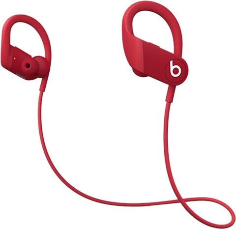 Refurbished: Beats Powerbeats High-Performance Wireless Earphones - Red, B