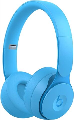 Refurbished: Beats Solo Pro On-Ear Wireless - Light Blue, A Refurbished: Beats Solo Pro On-Ear Wireless - Light Blue, A