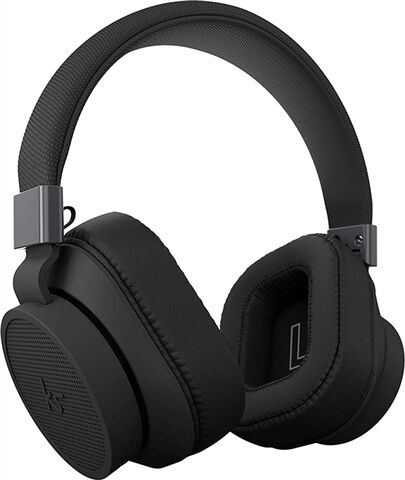 Refurbished: KitSound District Wireless Over Ear ANC Headphones W/ Qi Charger, B Refurbished: KitSound District Wireless Over Ear ANC Headphones W/ Qi Charger, B