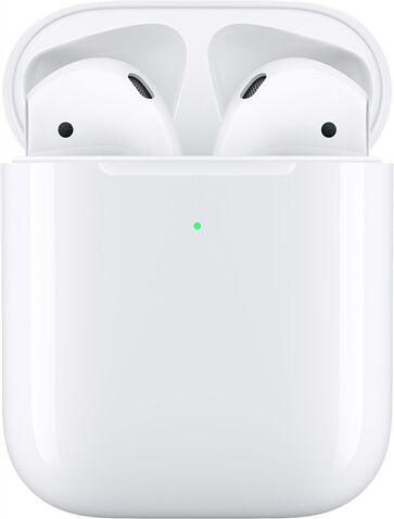 Refurbished: Apple Airpods 2nd Gen A2031+A2032 In-Ear (Wireless Charging Case A1938), A