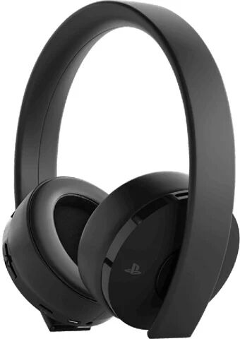 Refurbished: Sony PlayStation 4 Gold Wireless Headset Black 7.1 (2018)