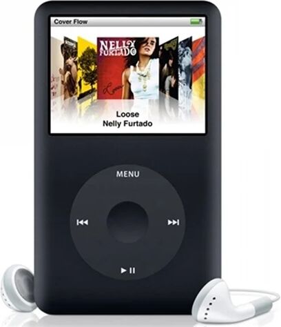 Refurbished: Apple iPod Classic 6th Generation 120GB - Black, B Refurbished: Apple iPod Classic 6th Generation 120GB - Black, B
