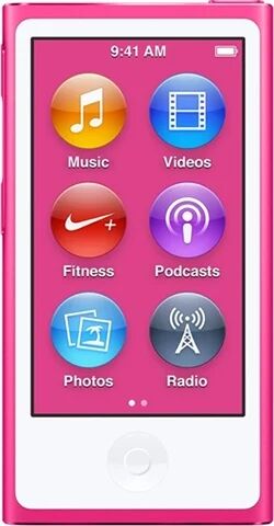 Refurbished: Apple iPod Nano 7th Generation 16GB - Pink, B