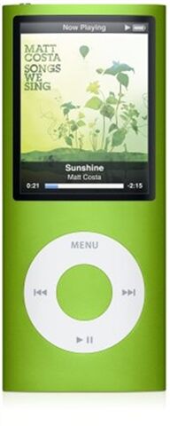 Refurbished: Apple iPod Nano 4th Generation 8GB - Green, B