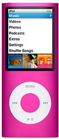 Refurbished: Apple iPod Nano 4th Generation 8GB - Pink, C Refurbished: Apple iPod Nano 4th Generation 8GB - Pink, C