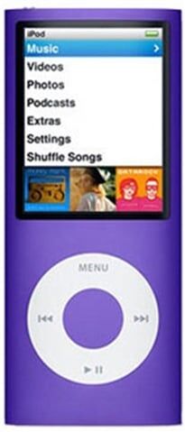 Refurbished: Apple iPod Nano 4th Generation 8GB - Purple, C Refurbished: Apple iPod Nano 4th Generation 8GB - Purple, C