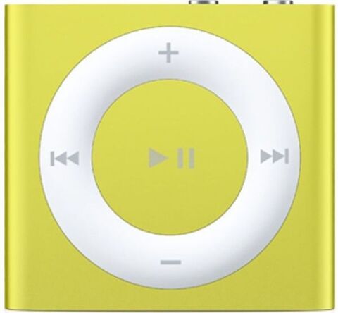 Refurbished: Apple iPod Shuffle 4th Generation 2GB - Yellow, B