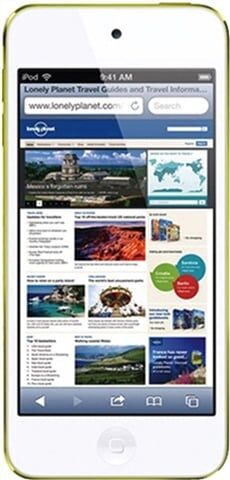 Refurbished: Apple iPod Touch 5th Generation (With Camera) 16GB - Yellow, C Refurbished: Apple iPod Touch 5th Generation (With Camera) 16GB - Yellow, C