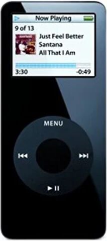 Refurbished: Apple iPod Nano 1st Generation 2GB - Black, B Refurbished: Apple iPod Nano 1st Generation 2GB - Black, B