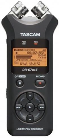 Refurbished: Tascam DR07 MkII Digital Recorder, B Refurbished: Tascam DR07 MkII Digital Recorder, B