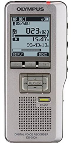 Refurbished: Olympus DS-2500 Digital Voice Recorder, B