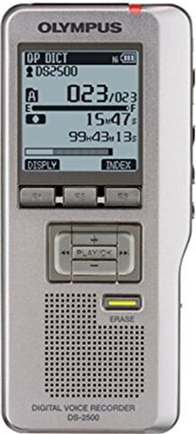 Refurbished: Olympus DS-2500 Digital Voice Recorder, B Refurbished: Olympus DS-2500 Digital Voice Recorder, B