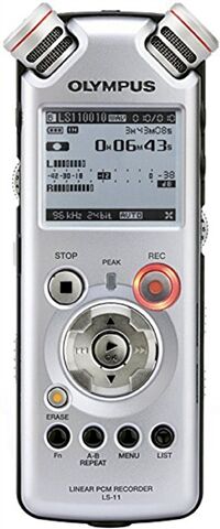 Refurbished: Olympus LS-11 8GB MP3/Voice Recorder, B