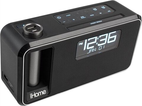 Refurbished: iHome iKN105BC Bluetooth Stereo Radio/Speakerphone, A