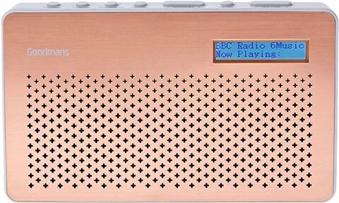 Refurbished: Goodmans Portable Digital & FM Radio - Copper, A