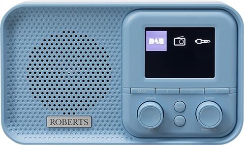 Refurbished: Roberts Play M5 DAB+ Radio - Blue, B