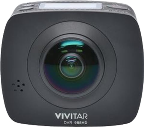 Refurbished: Vivitar DVR988HD 360 VR Wi-Fi Action Cam, B Refurbished: Vivitar DVR988HD 360 VR Wi-Fi Action Cam, B