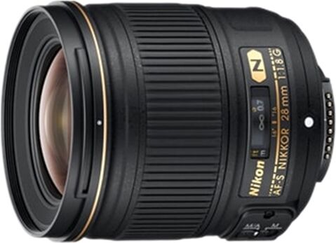 Refurbished: Nikkor AF-S 28MM F/1.8 G Wide Angle Refurbished: Nikkor AF-S 28MM F/1.8 G Wide Angle