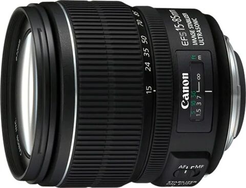 Refurbished: Canon EF-S 15-85mm f/3.5-5.6 IS USM Black Lens