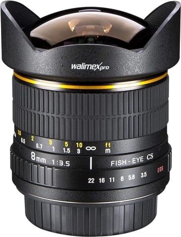 Refurbished: Walimex Pro 8mm f/3.5 Fish-Eye (Canon) Refurbished: Walimex Pro 8mm f/3.5 Fish-Eye (Canon)