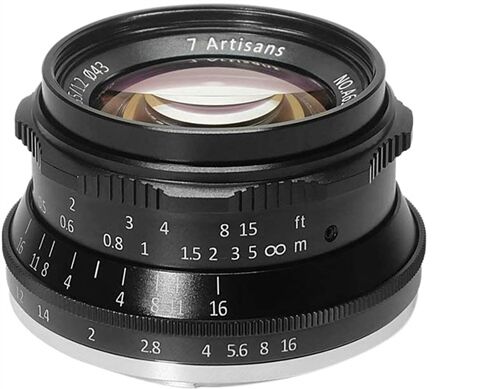 Refurbished: 7artisans 35mm F1.2 Manual Focus Prime Fixed Lens (Sony)
