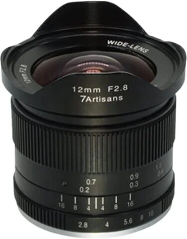 Refurbished: 7Artisans 12mm f/2.8 APS-C Lens X-Mount (Canon)