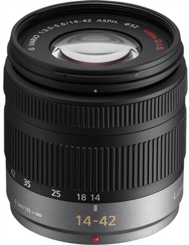 Refurbished: Panasonic Lumix G Vario 14-42mm f/3.5 -5.6 Asph. / MEGA O.I.S. Refurbished: Panasonic Lumix G Vario 14-42mm f/3.5 -5.6 Asph. / MEGA O.I.S.
