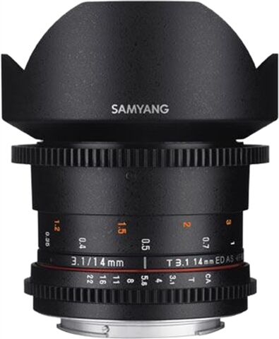 Refurbished: Samyang 14mm T3.1 ED AS IF UMC II (Canon) Refurbished: Samyang 14mm T3.1 ED AS IF UMC II (Canon)