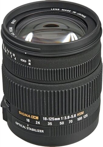Refurbished: Sigma 18-125MM F/3.8-5.6 DC OS (Nikon)