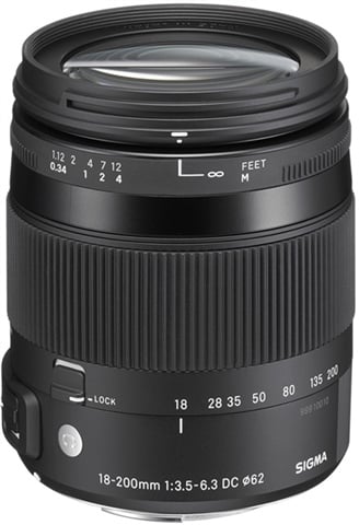 Refurbished: Sigma 18-200mm f/3.5-6.3 DC (Canon) Refurbished: Sigma 18-200mm f/3.5-6.3 DC (Canon)