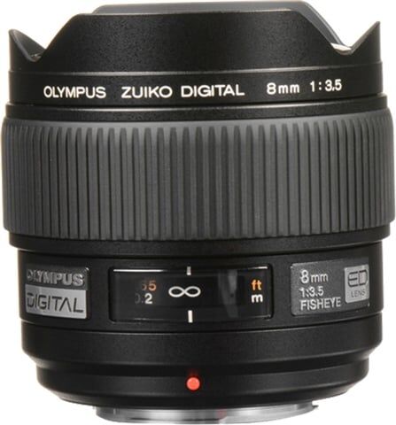 Refurbished: Olympus Zuiko Fisheye 8mm 1:3.5 lens Refurbished: Olympus Zuiko Fisheye 8mm 1:3.5 lens