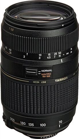 Refurbished: Tamron AF70-300mm F/4-5.6 Di LD Tele Macro Lens (Nikon)