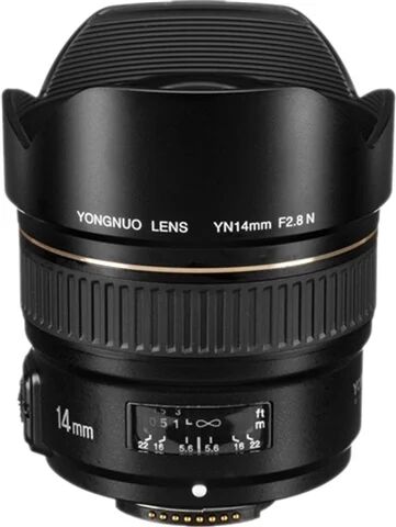 Refurbished: Yongnuo YN 14mm F2.8 (Nikon) Refurbished: Yongnuo YN 14mm F2.8 (Nikon)