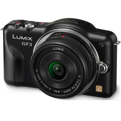 Refurbished: Panasonic Lumix DMC-GF3 + 14mm, A