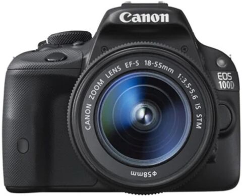 Refurbished: Canon EOS 100D + 18-55mm III, B Refurbished: Canon EOS 100D + 18-55mm III, B