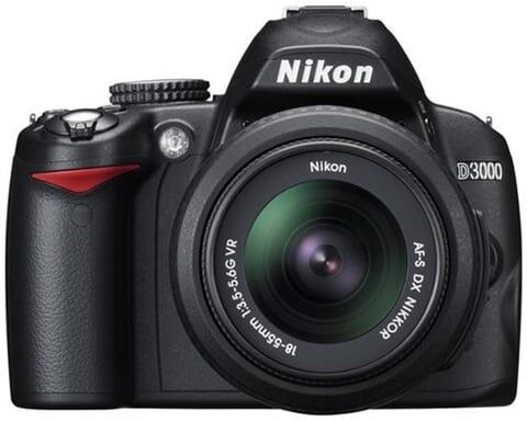 Refurbished: Nikon D3000 10M & 18-55mm, B Refurbished: Nikon D3000 10M & 18-55mm, B