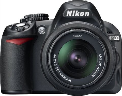 Refurbished: Nikon D3100 14M 18-55mm F/3.5-5.6G VR, C