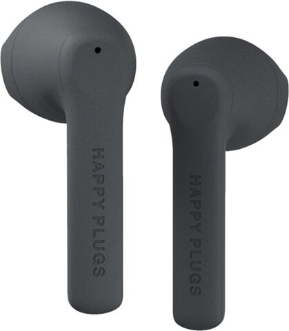 Refurbished: Happy Plugs Air 1 Go TWS In-ear Headphones - Black, B Refurbished: Happy Plugs Air 1 Go TWS In-ear Headphones - Black, B