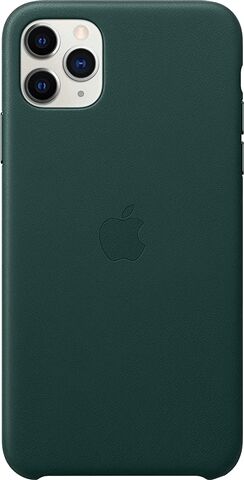 Refurbished: Apple iPhone 11 Pro Max Leather Case - Forest Green Refurbished: Apple iPhone 11 Pro Max Leather Case - Forest Green