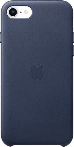 Refurbished: Apple iPhone SE Leather Case - Midnight Blue Refurbished: Apple iPhone SE Leather Case - Midnight Blue