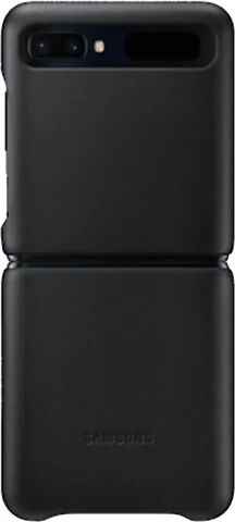Refurbished: Samsung Galaxy Z Flip Leather Cover Black Refurbished: Samsung Galaxy Z Flip Leather Cover Black